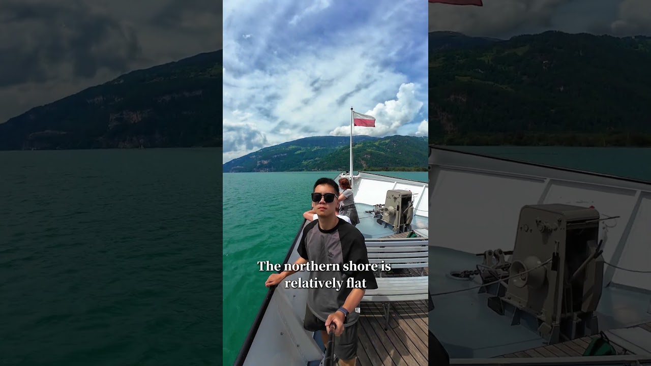 My cruise tour on Lake Thun in Switzerland #europetravel #switzerland