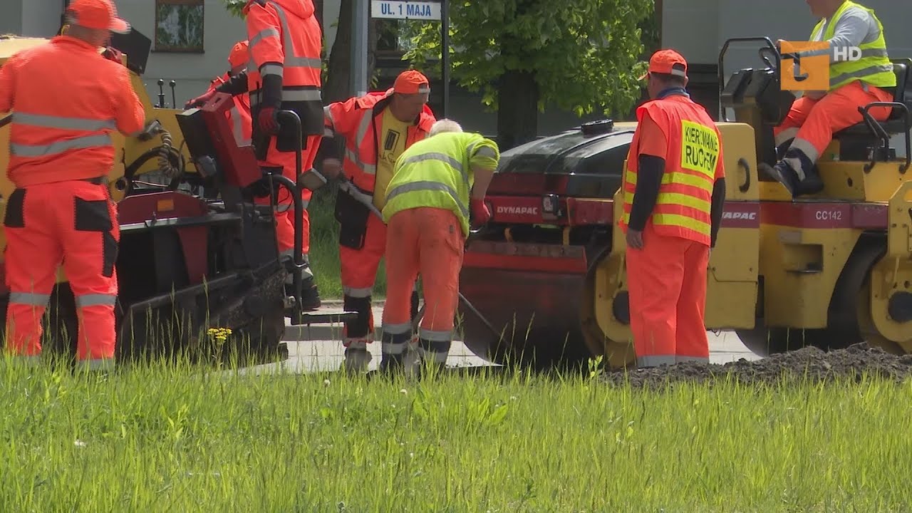 Naprawiają główne ulice, będą modernizować zatoki - Tv Tetka Tczew HD