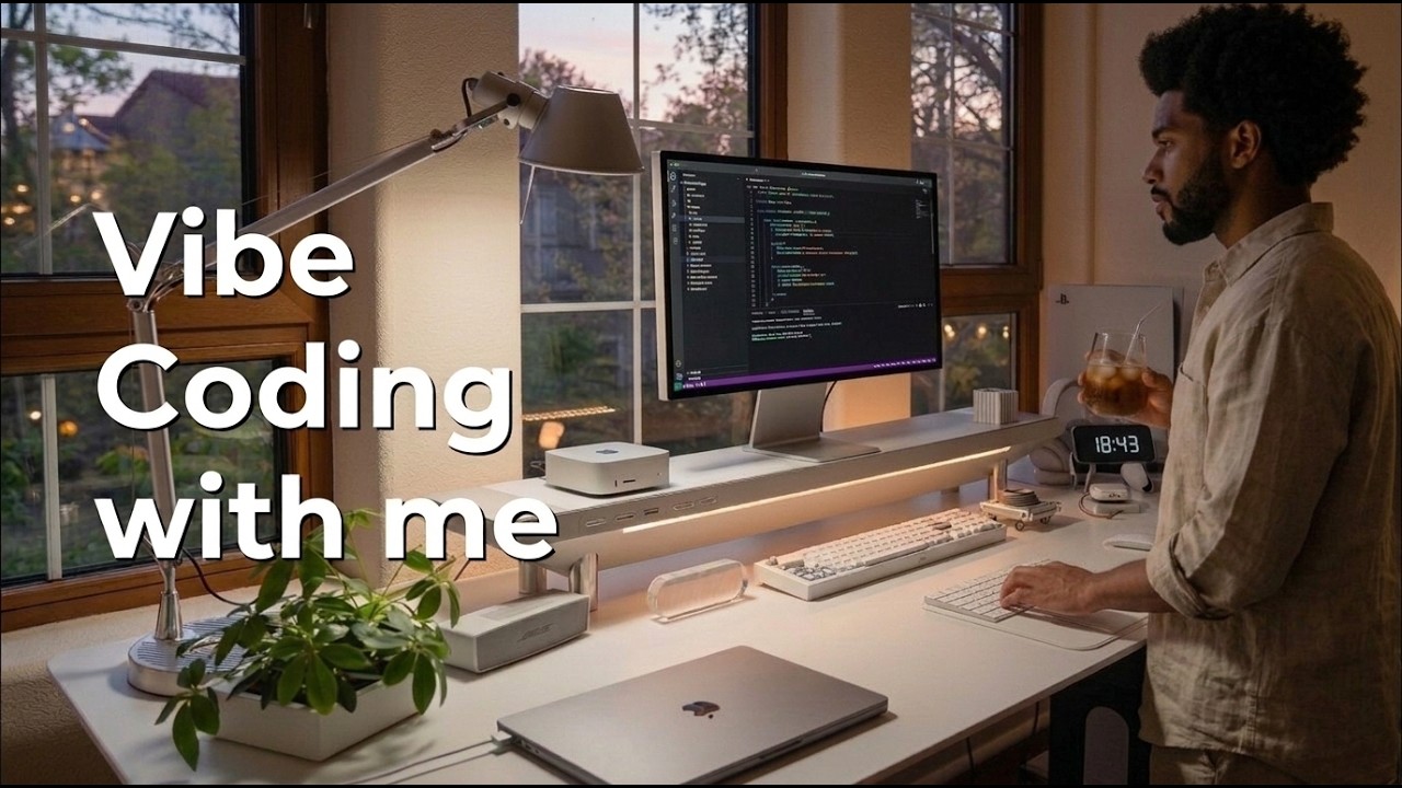 4 Hours of Vibe Coding ASMR 💻 | No Talking, Deep Focus | OpenCode + Claude Code