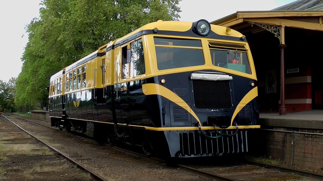 First test run of 153hp Walker Rail Motor 32RM: Australian Trains