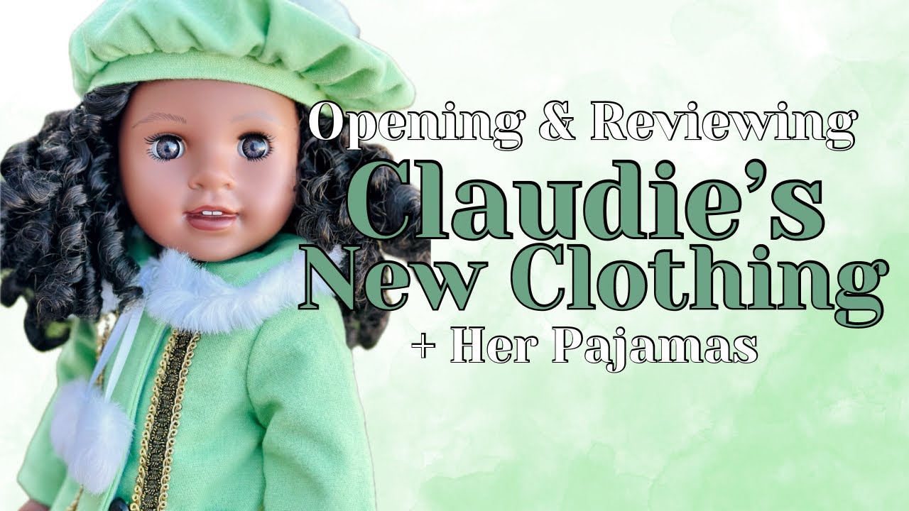 American Girl Claudie's Newest Clothing Release + Her Yellow Bloom Pajamas | Unboxing & Review