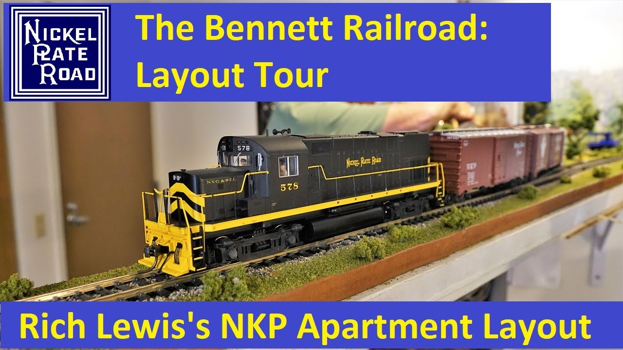 BRR Layout Tour:  Rich Lewis' Nickel Plate Layout