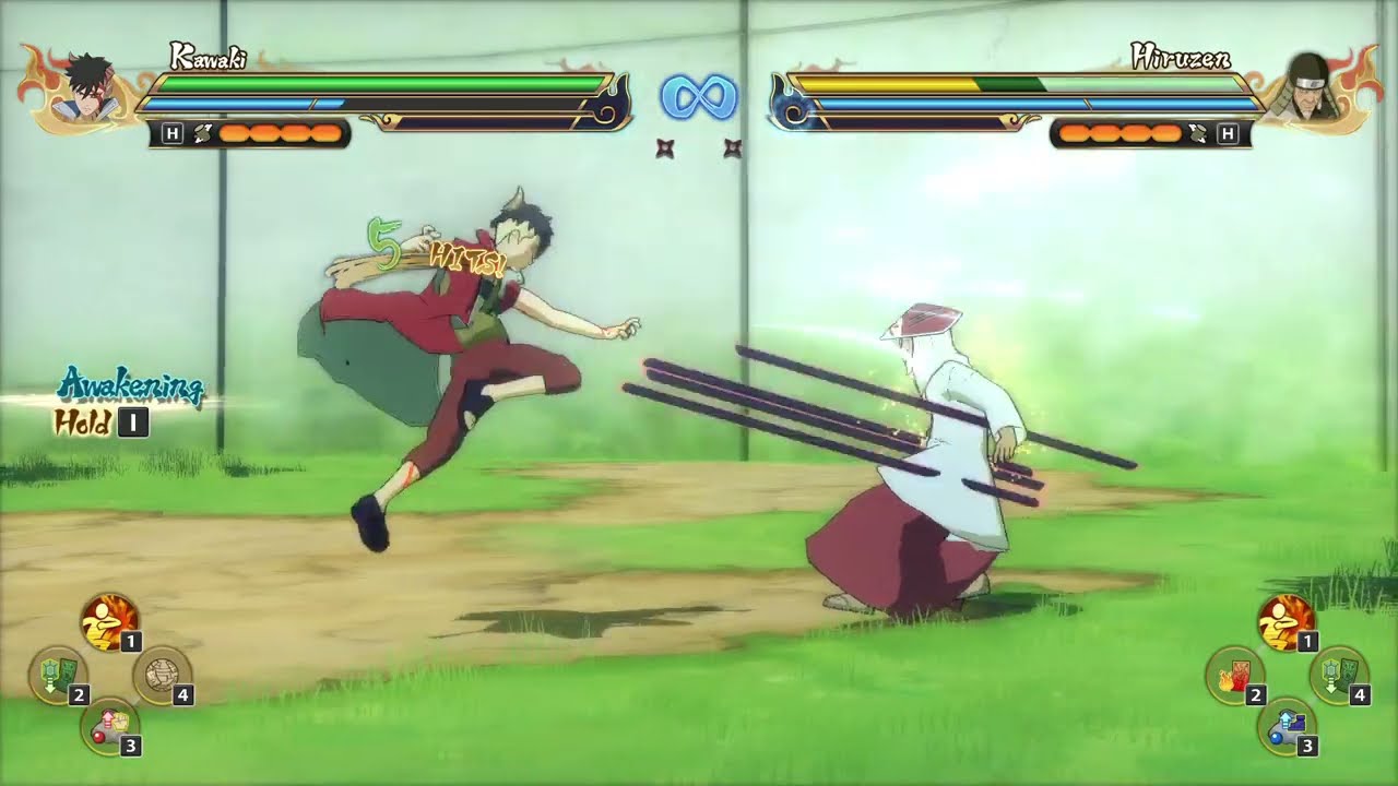 KAWAKI KILLS HIRUZEN []