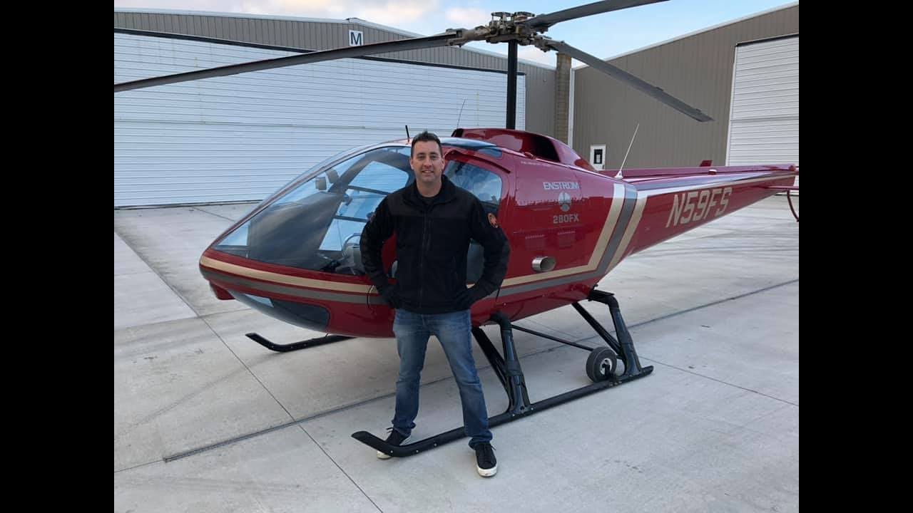 Enstrom Flight Debrief today with 2018 Flight Instructor of the Year Taz Christman