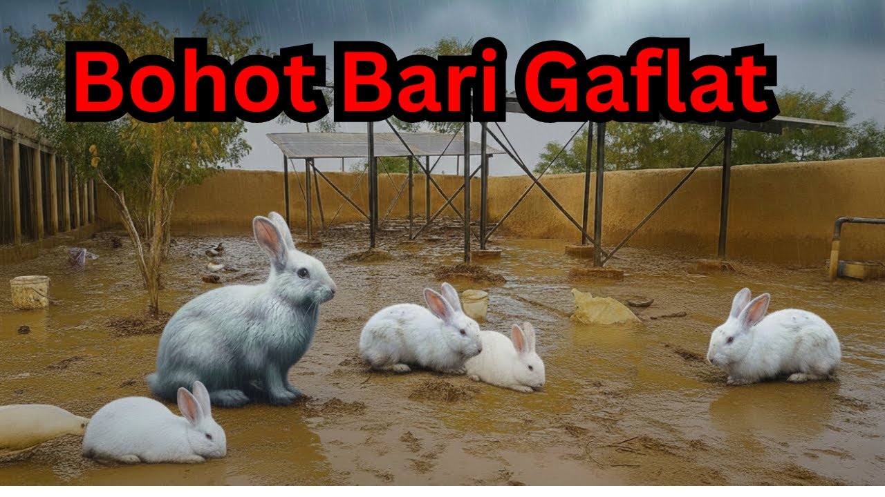 Gaflat Ka Sab Se Bara Nuqsan 😭 Barish Ki Waja Se Sare Rabbits Bimar Ho Gaye