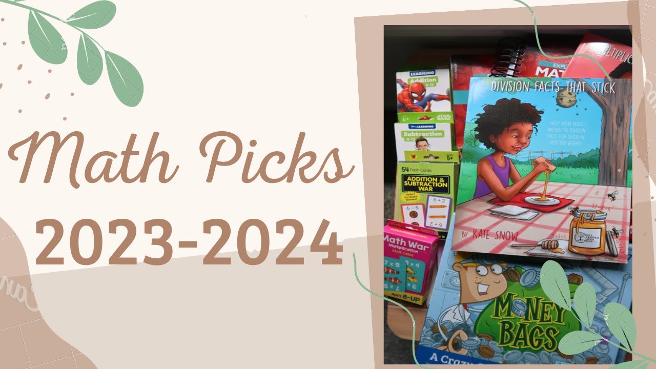 Math Curriculum Picks 2023-2024