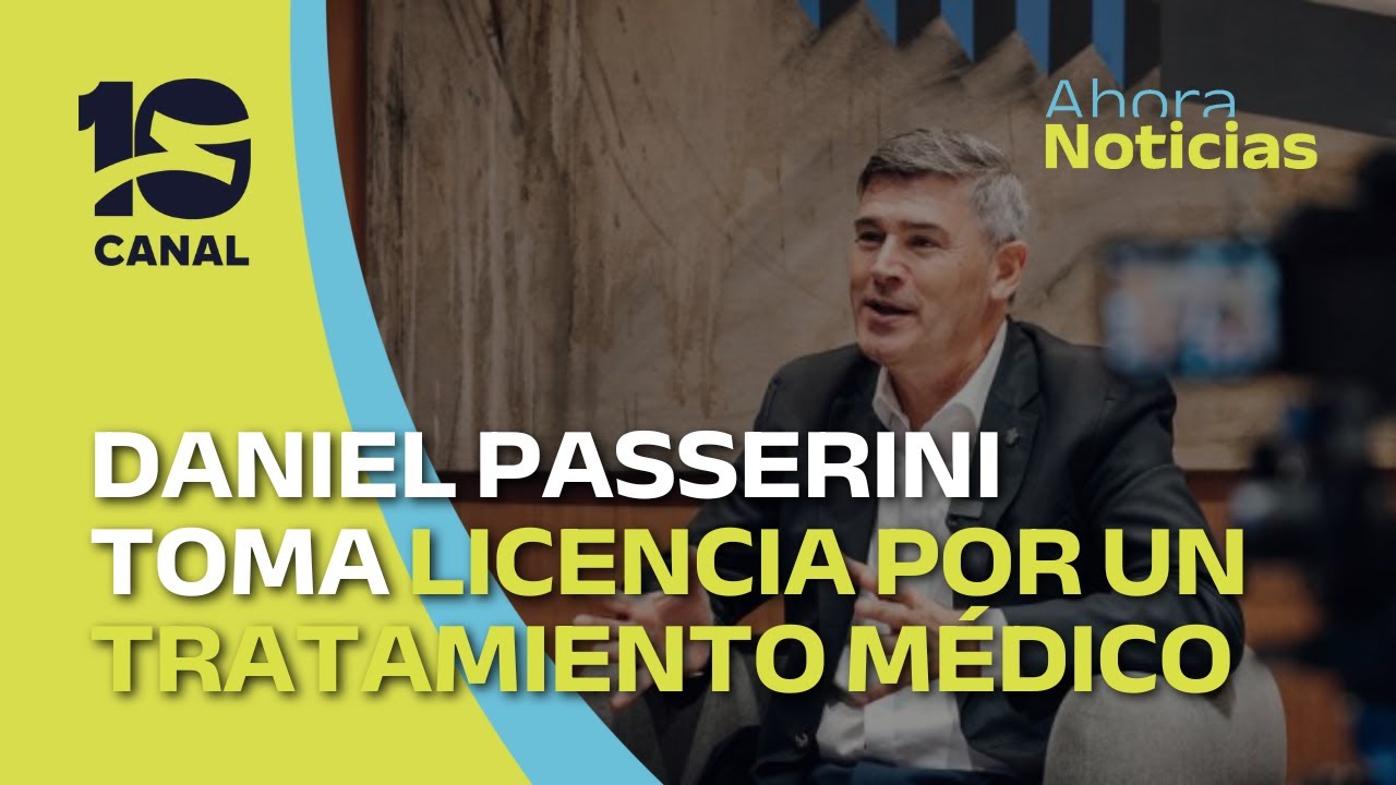 El intendente Daniel Passerini toma licencia por un tratamiento m&eacute;dico