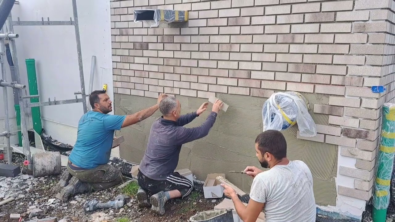 Klinker verfugen fuger Riemchen kleben demung 017692871386