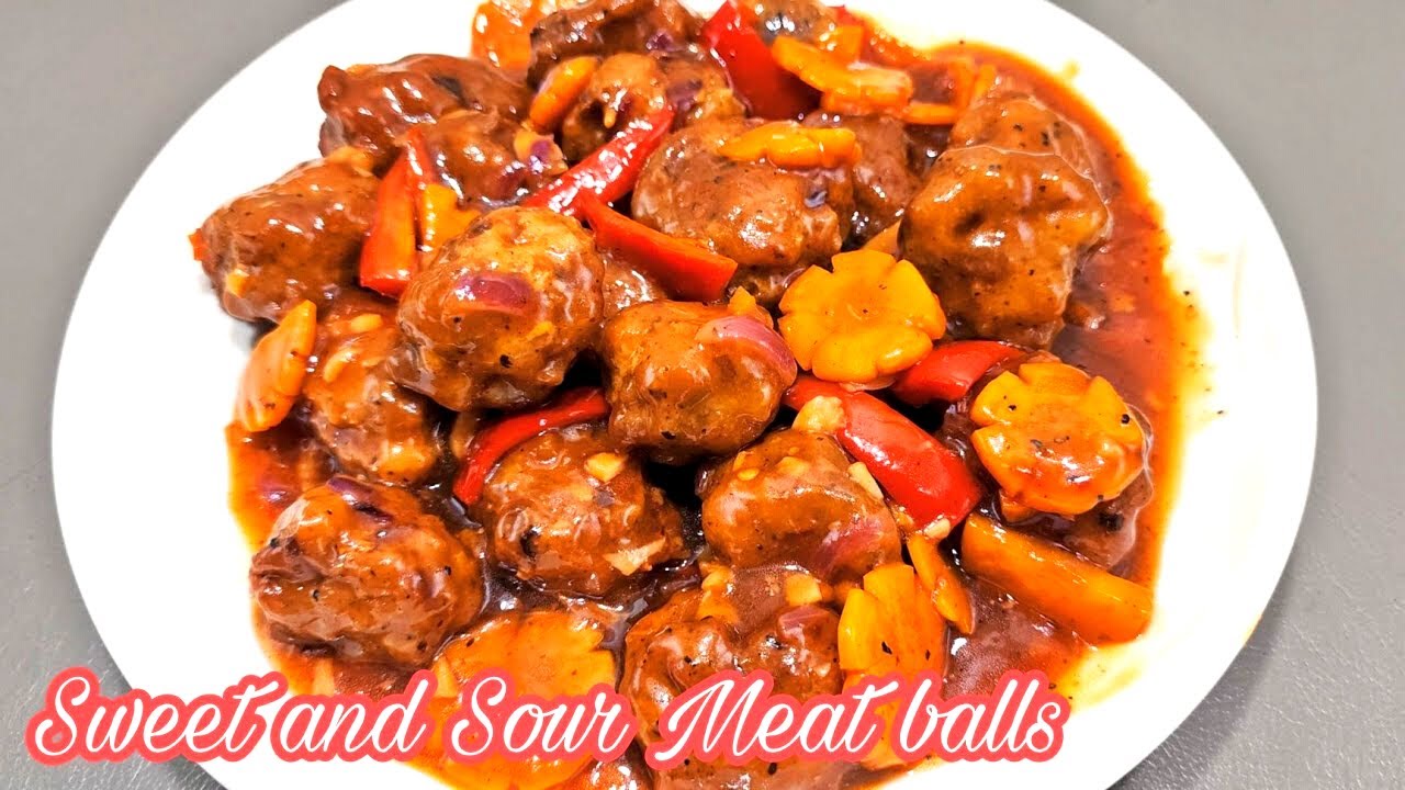 Gawin mo ito sa Giniling na baboy, Sobrang Sarap pala | Sweet and Sour Meat balls Recipe