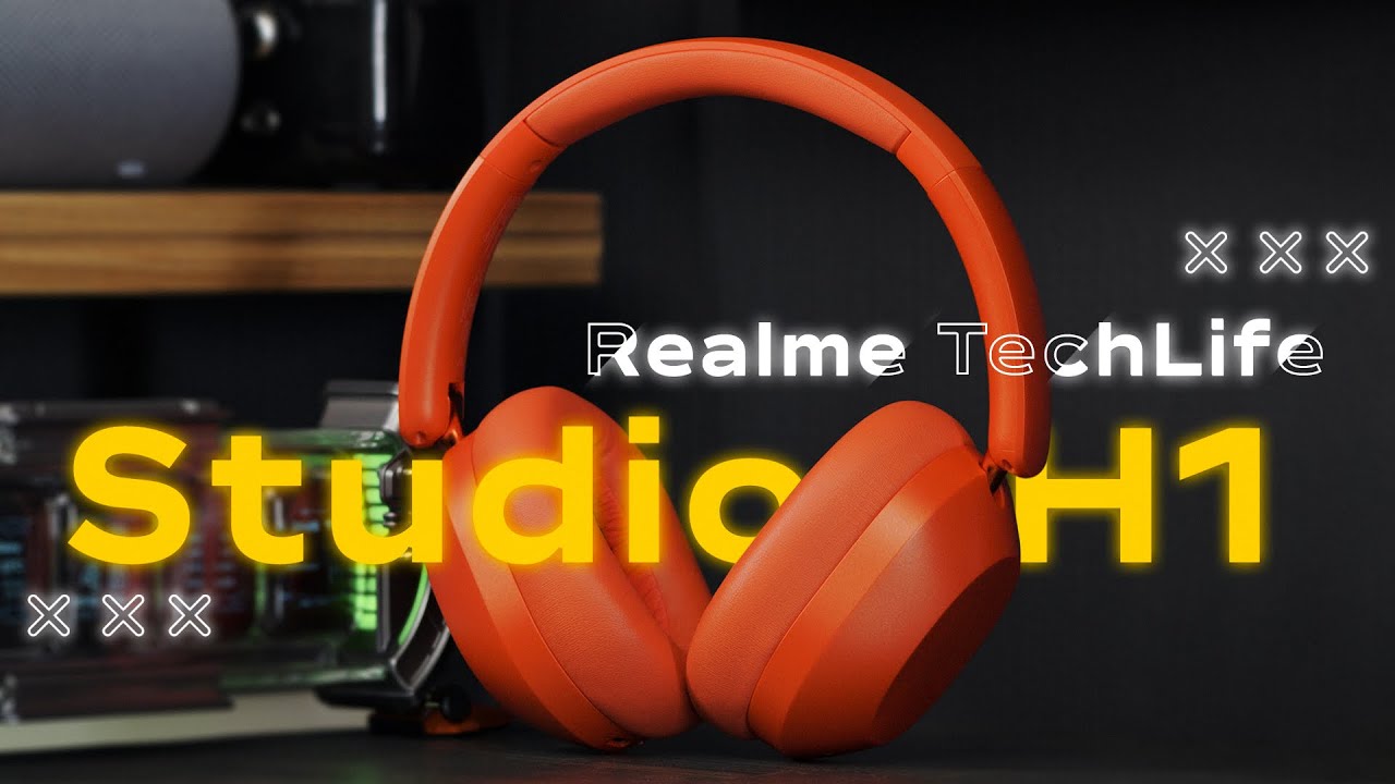 За что такие Деньги ? 🔥 Беспроводные Полноразмерные наушники Realme TechLife Studio H1 ANC 70 часов