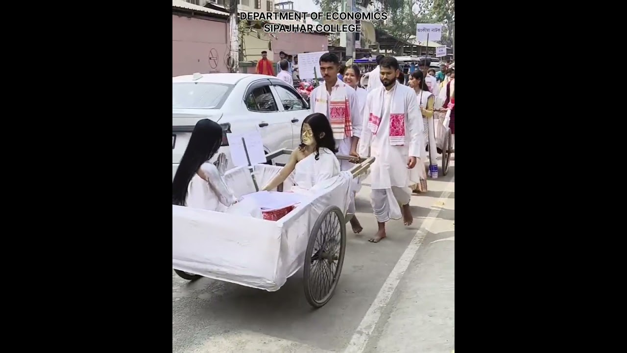 Cultural Rally Competition | Dept. of Economics | 55th Annual College Week | Sipajhar College