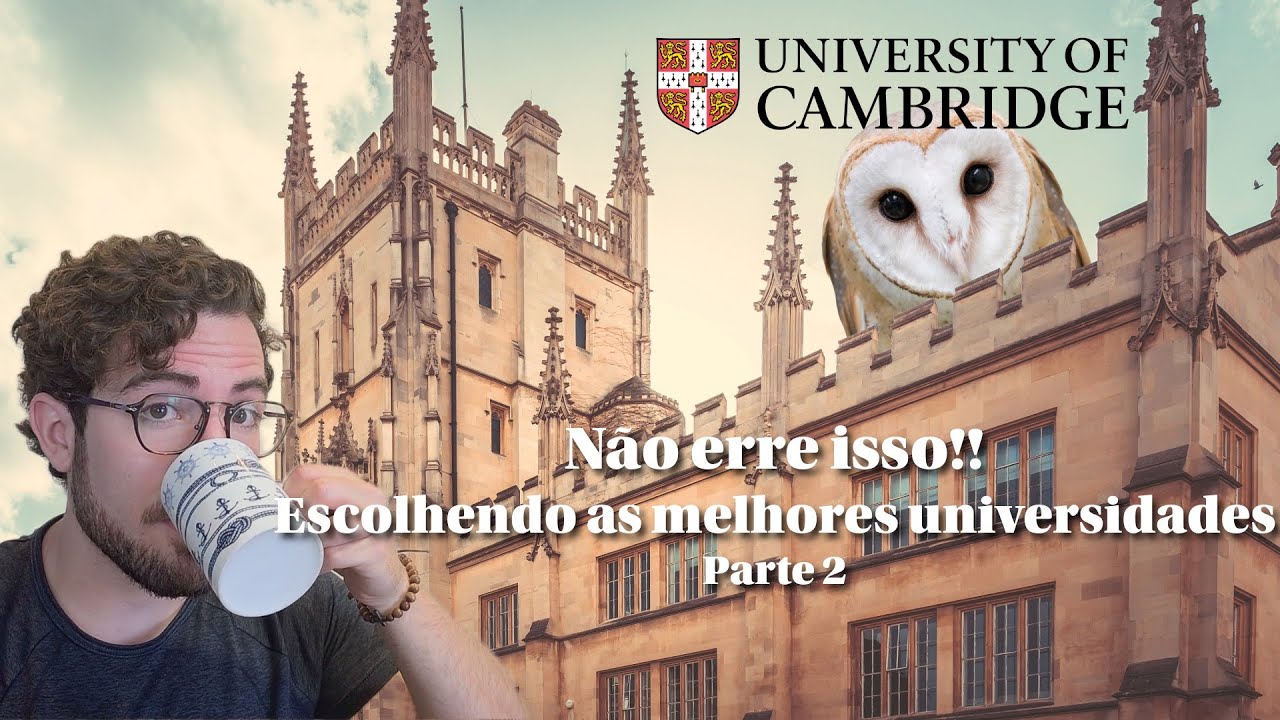 Como estudar um MESTRADO na Inglaterra: Não erre ISSO na escolha!!