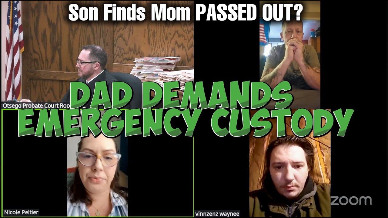 Son Finds Mom PASSED OUT? Dad Demands Emergency Custody
