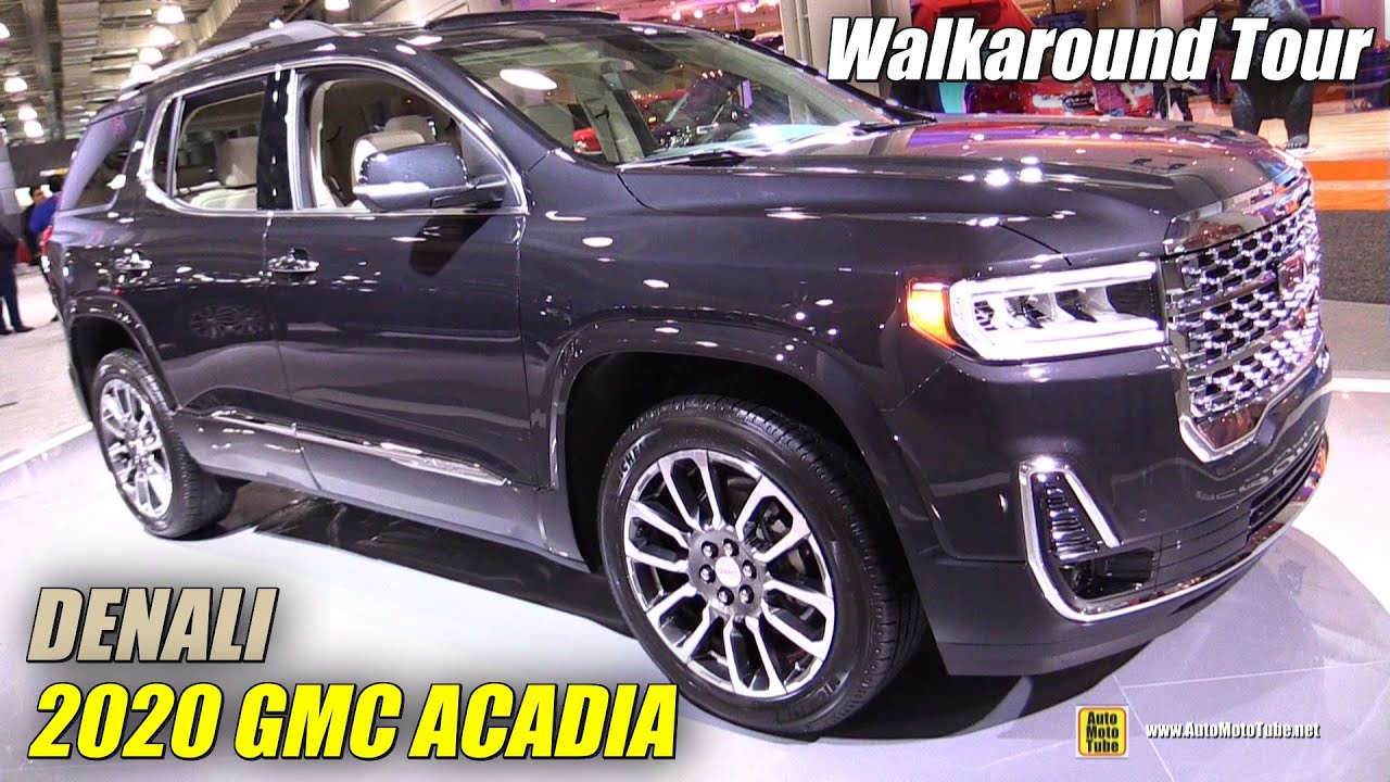 2020 GMC Acadia Denali - Exterior and Interior Walkaround - Debut at 2019 NY Auto Show