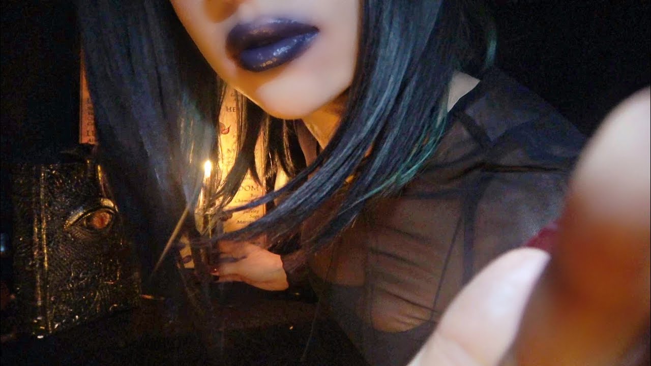 Kind Witch ASMR Peaches Finds You in the Forest and prepares You a Magic Potion against Curses