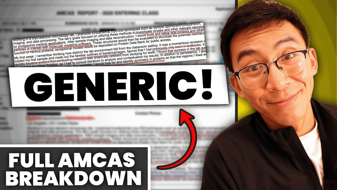 How to NOT Be Another GENERIC UCLA High Stat Premed