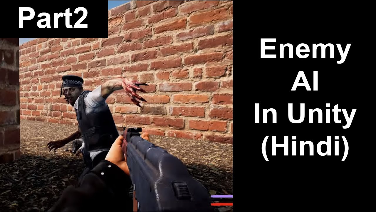 Enemy AI in unity (Hindi) | Part 2: Hiding behind walls