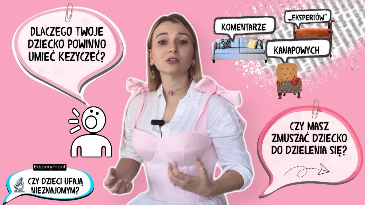 Krzyk dziecka. Dzielenie się zabawkami. (Nie)ufność nieznajomym