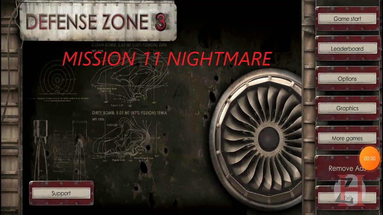 DEFENSE ZONE 3 HD | MISSION 11 NIGHTMARE