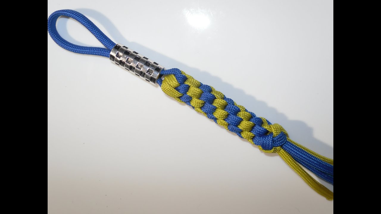 Paracord Lanyard knüpfen Anleitung in Deutsch auch als Blog