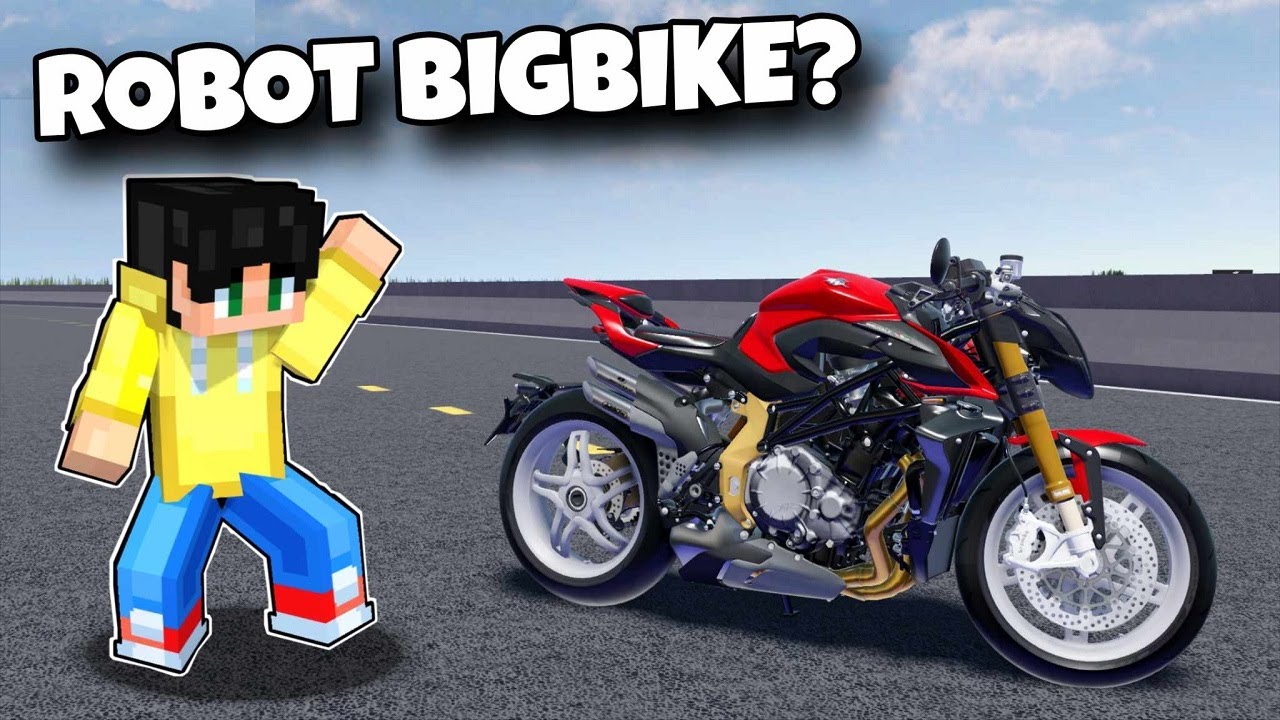 KINUHA KO ang NEW BIG BIKE na PARANG ROBOT sa ROBLOX
