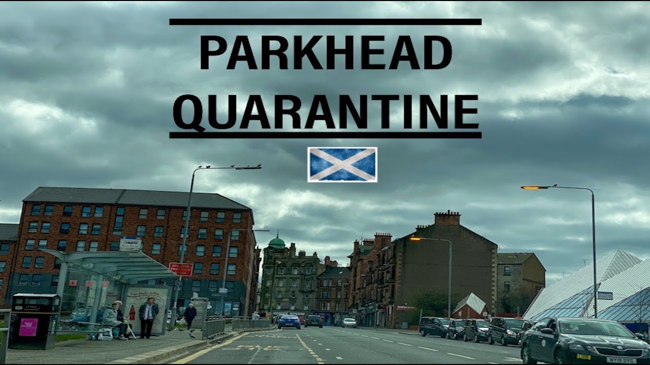 PARKHEAD GLASGOW ON COVID19 CORONA LOCKDOWN #COVID19 #QUARANTINE