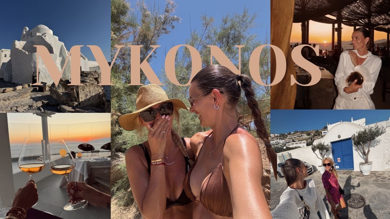 Mykonos🧿🇬🇷-matky na dovolené, 5 dní smíchu, povídání s námi