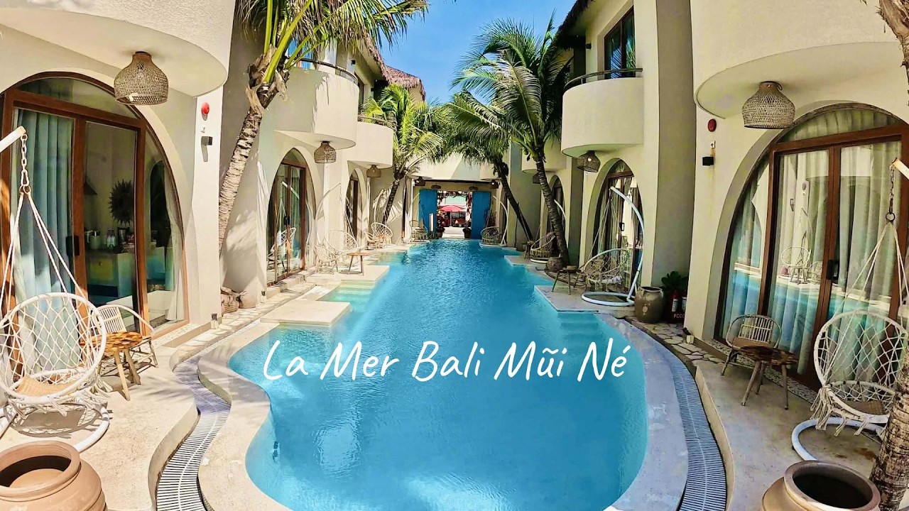 La Mer Bali Mũi Né | Deluxe Room with Pool View | Phan Thiet, Vietnam 4K Tour