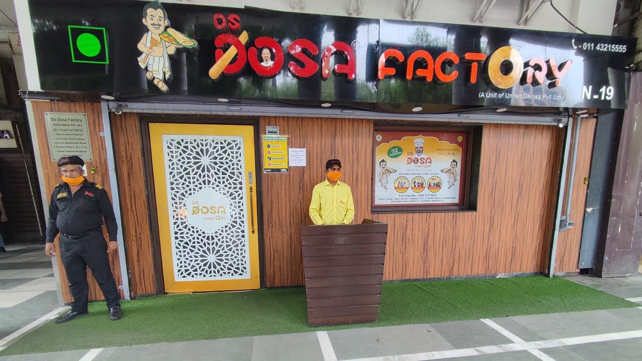Authentic South Indian Restaurant - DS Dosa Factory, Connaught Place, New Delhi #southindianfood