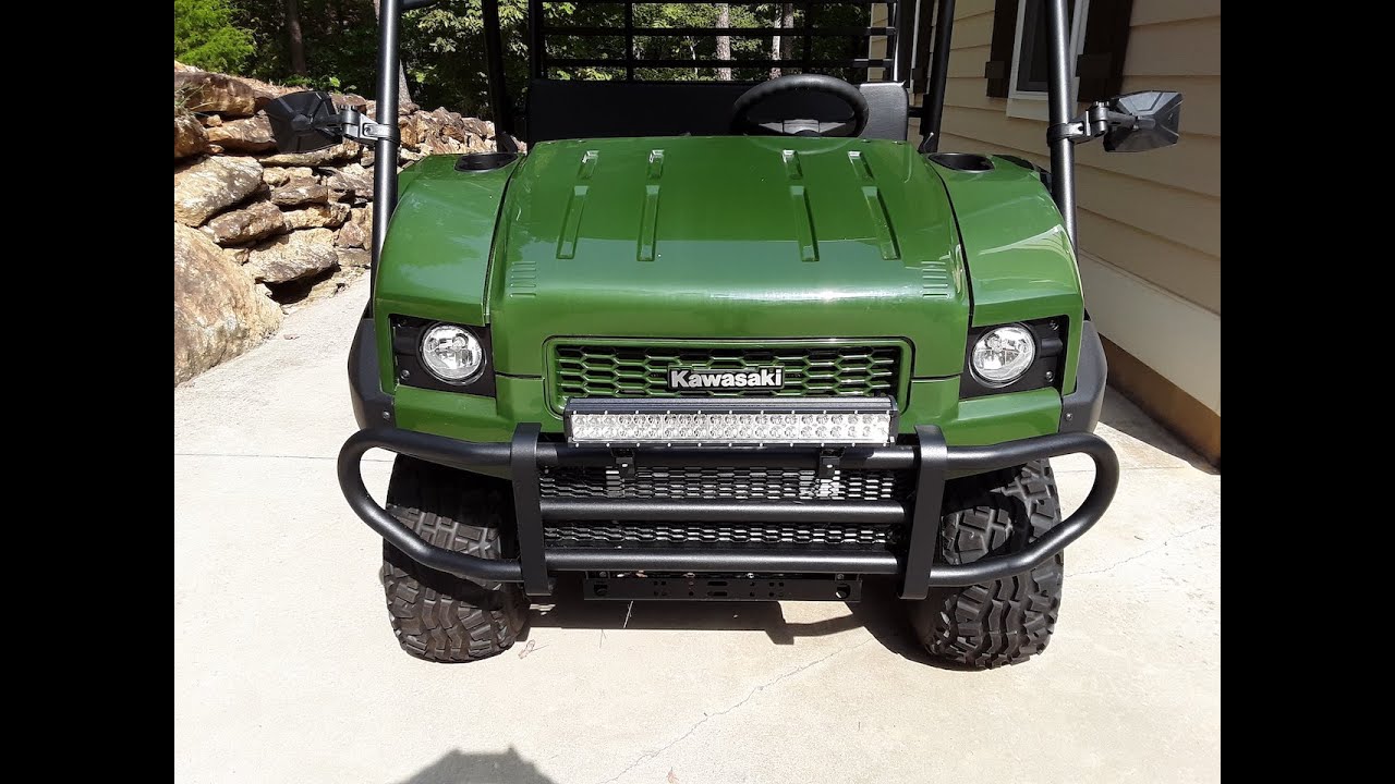 Установка световой панели Kawasaki Mule 4010