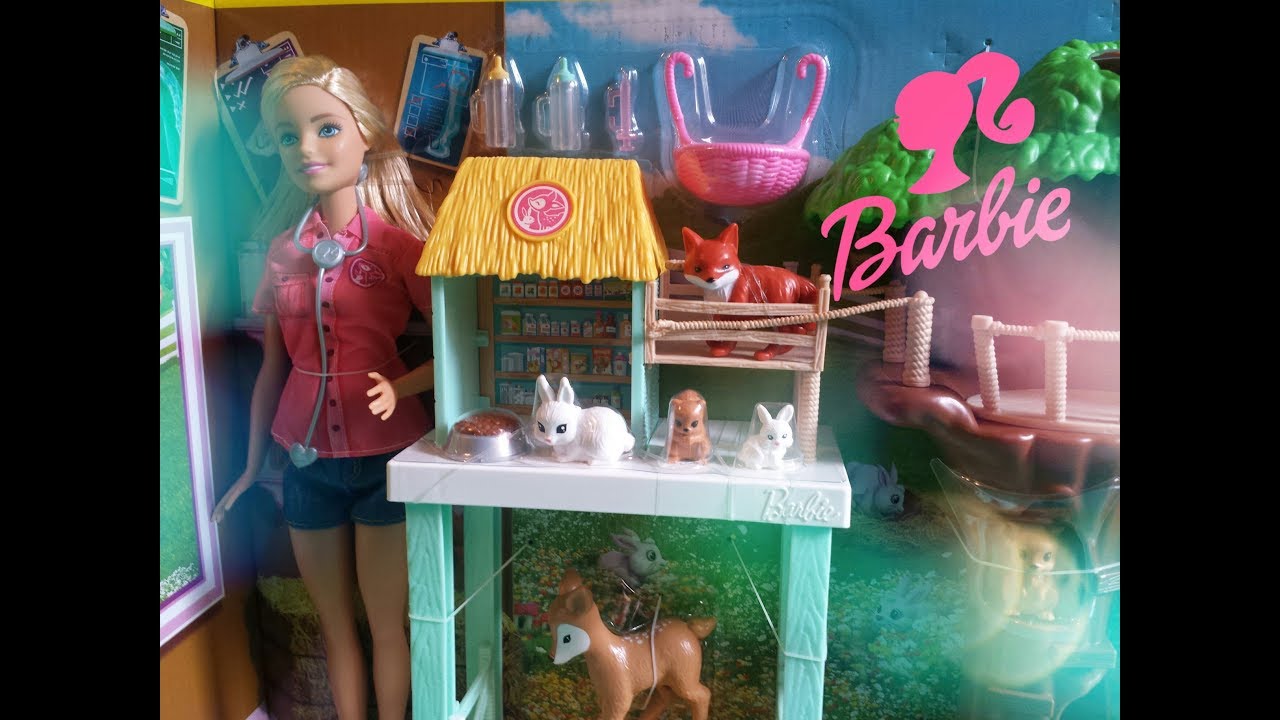 Barbie| Rescate de animalitos (2016) Playset Review