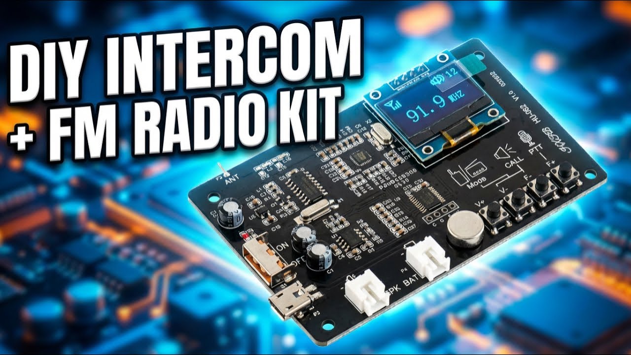 Don't Buy a Radio Kit Before Seeing This DIY Smart Intercom Radio Kit