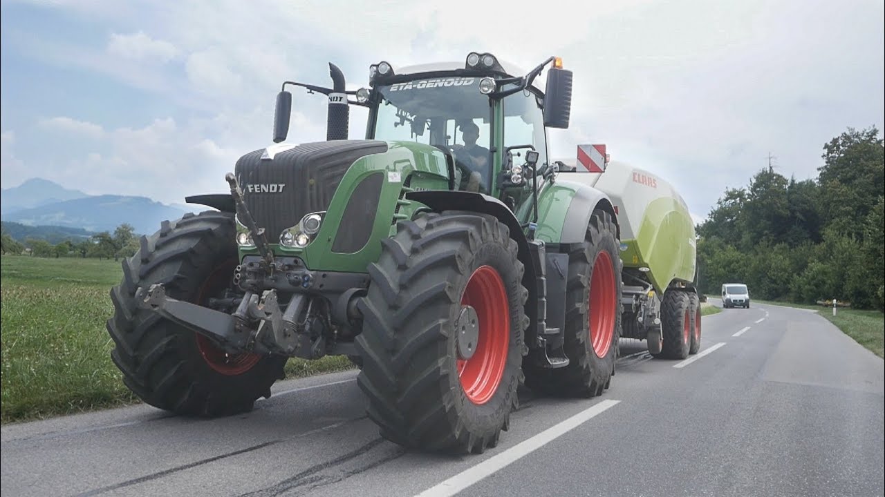 Préparation et Bottelage de paille ! [ETA Genoud]