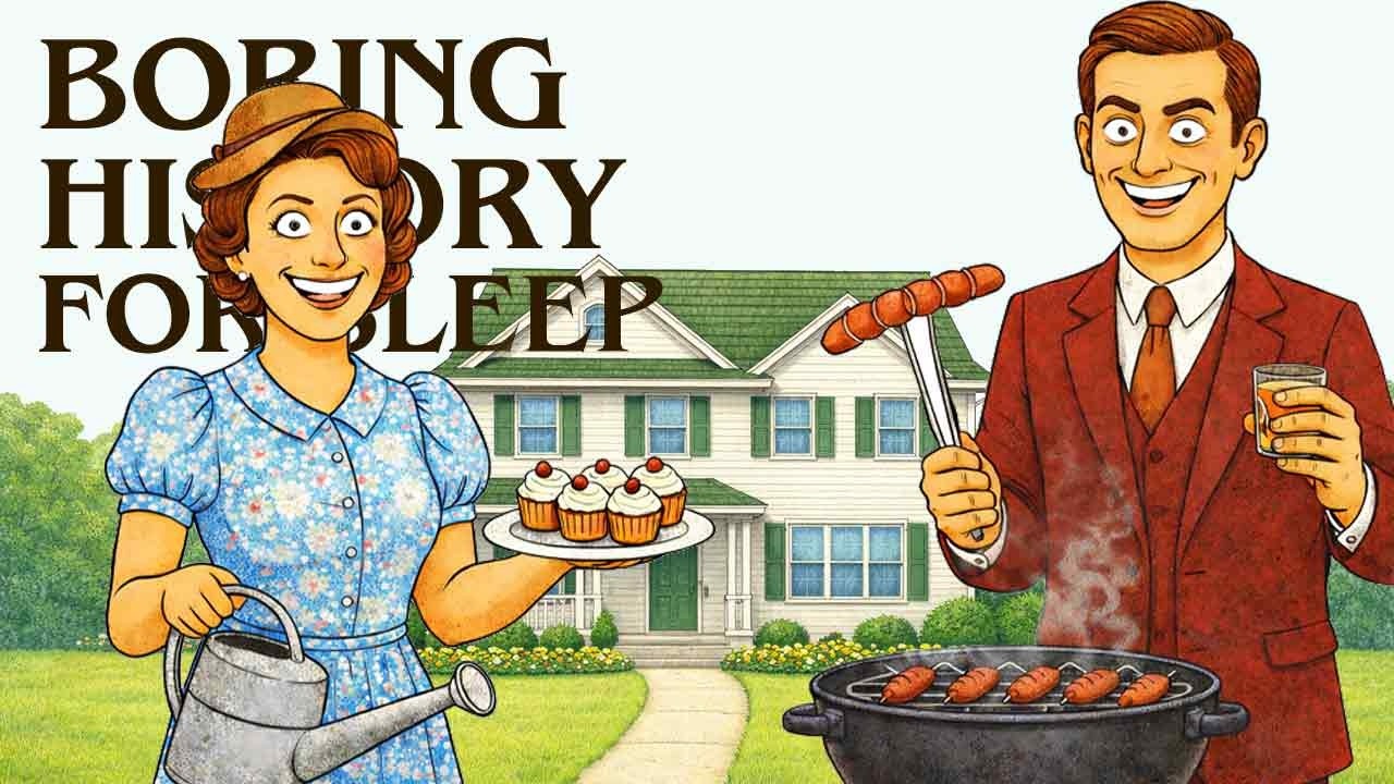 The Dark Side of the American Suburb Dream Nobody Talks About | Boring History for Sleep
