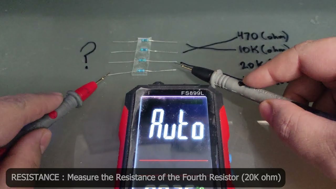 The Basic Functions of a Multimeter(FS899L)