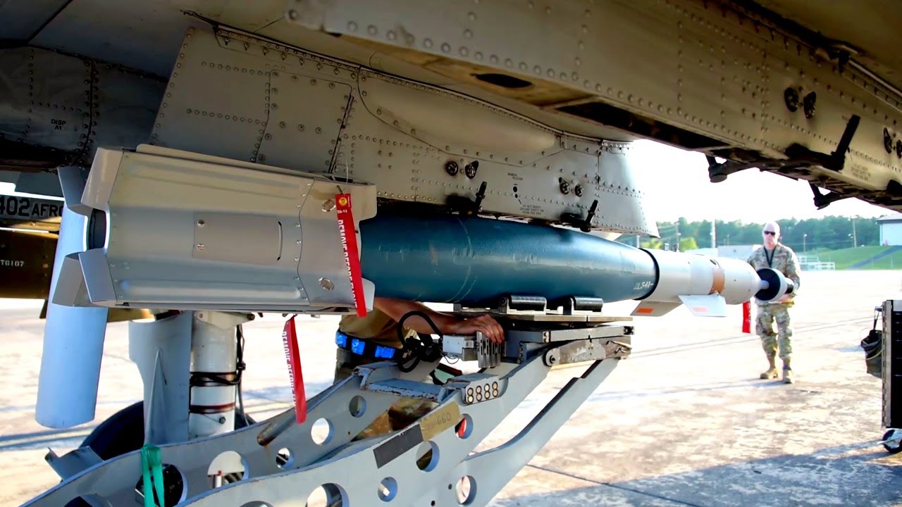 355th Wing A-10 Thunderbolt IIs From Davis-Monathan AFB Loaded With Munitions At Little Rock AFB, AR