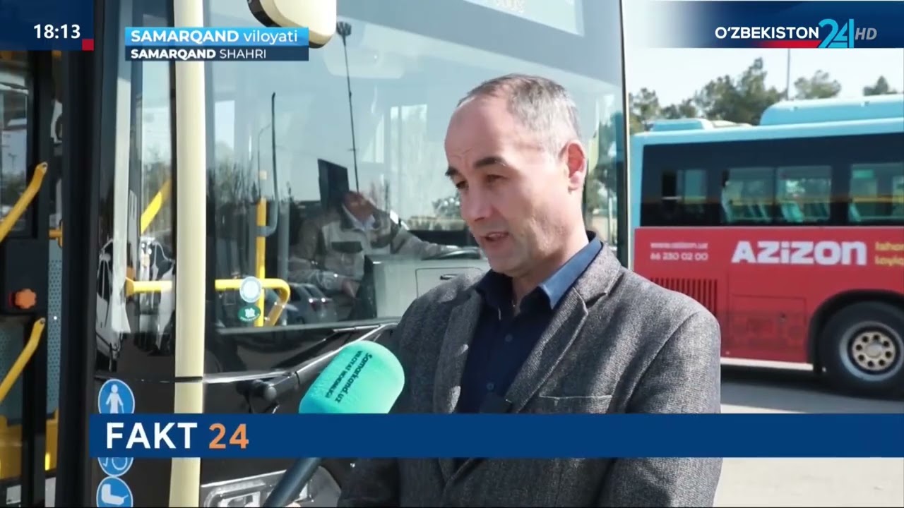 Fakt 24 | Samarqandda jamoat transporti brutto tizimiga o‘tkazildi
