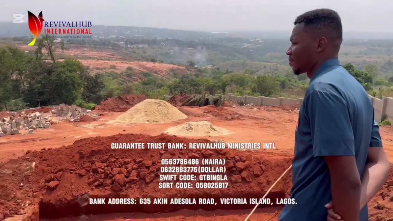 We were at the site today as building progress is seriously on || Apostle Edu Udechukwu
