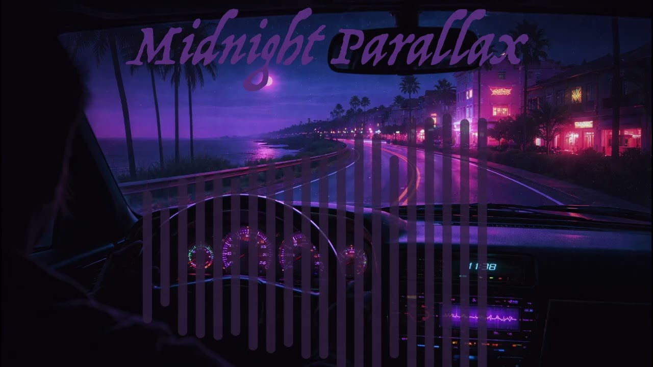 Midnight Parallax — Slow Dryft | Synthwave Night Drive