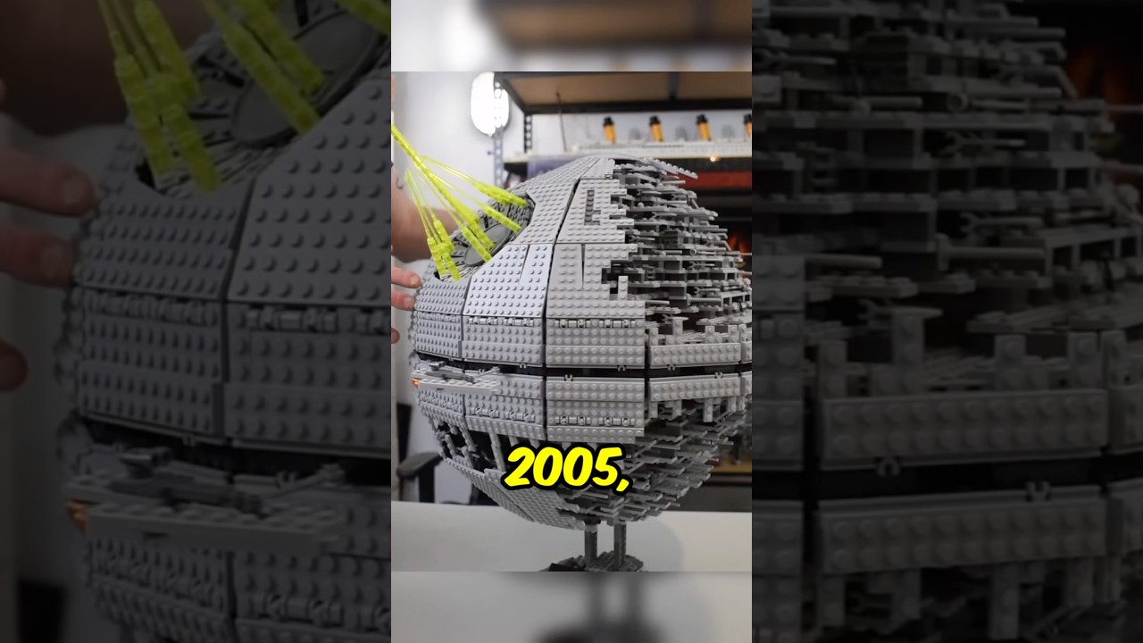 The evolution of the Lego Death Star over the years #legostarwars #legosets #legominifigures