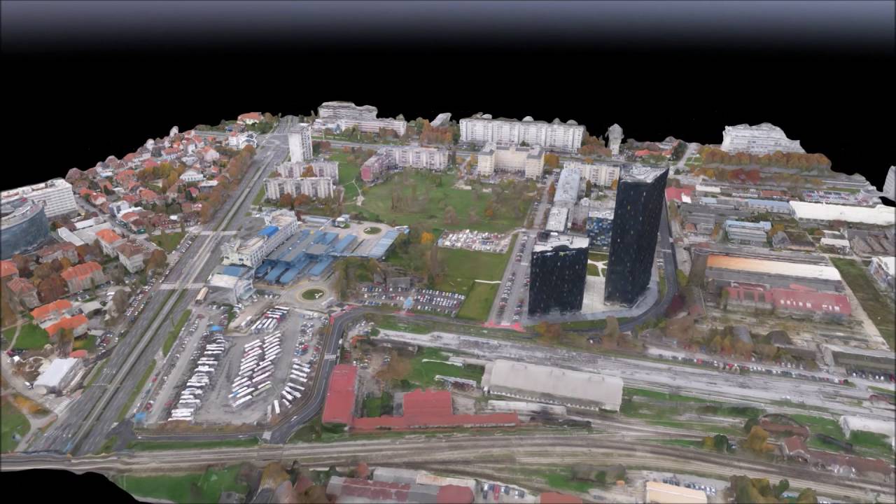 GEO OMEGA - 3D model urbane sredine - VMD Strojarska, Zagreb