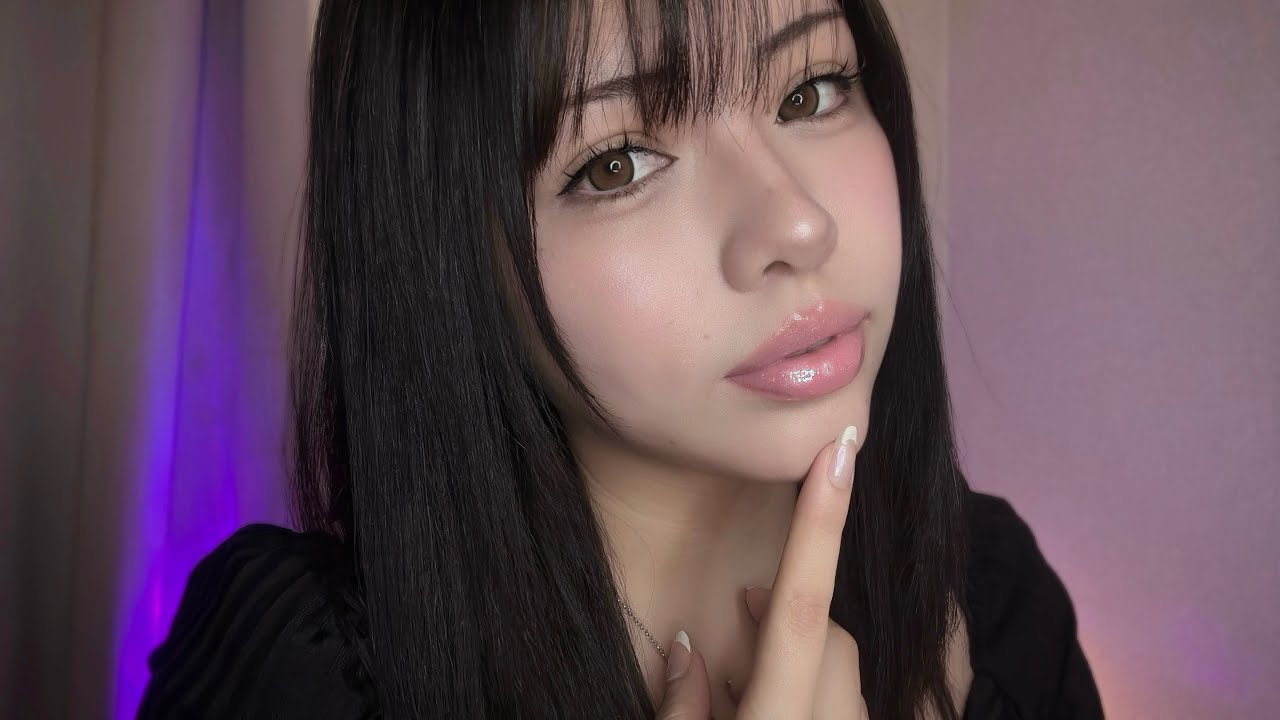 【ASMR】理解できない囁き+フェイスタッチ✨