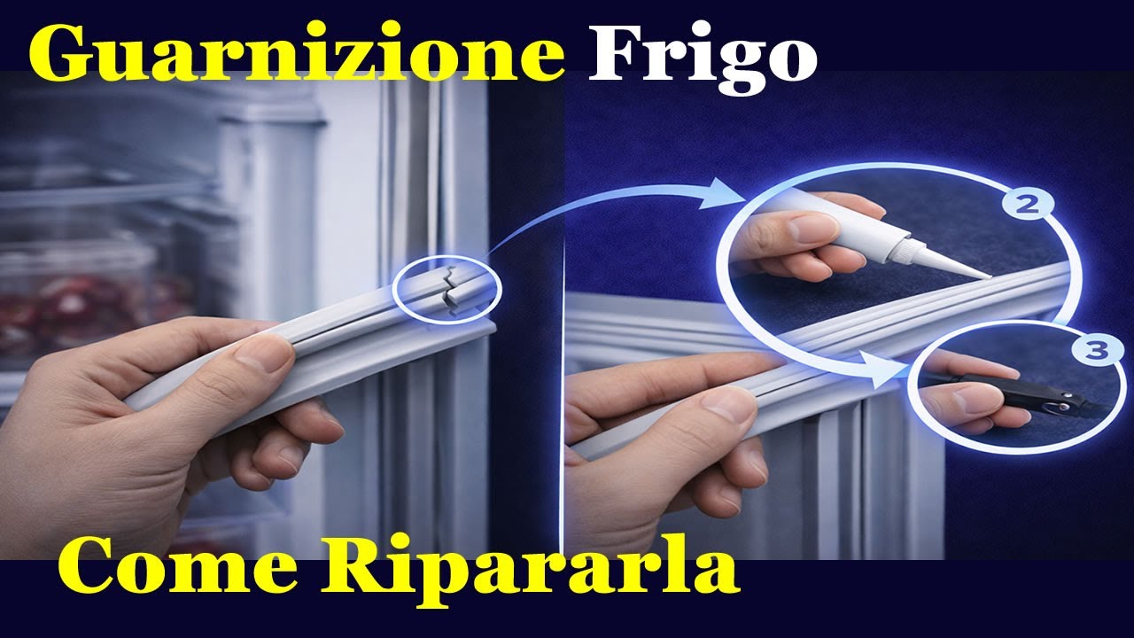 Riparare Guarnizione del Frigorifero senza Cambiarla - Rimuovere Condensa nel Frigo