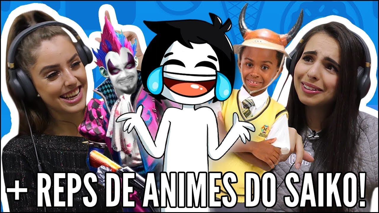 JOVENS REAGEM SAIKO - MAIS RAPS (ótimos) DE ANIME