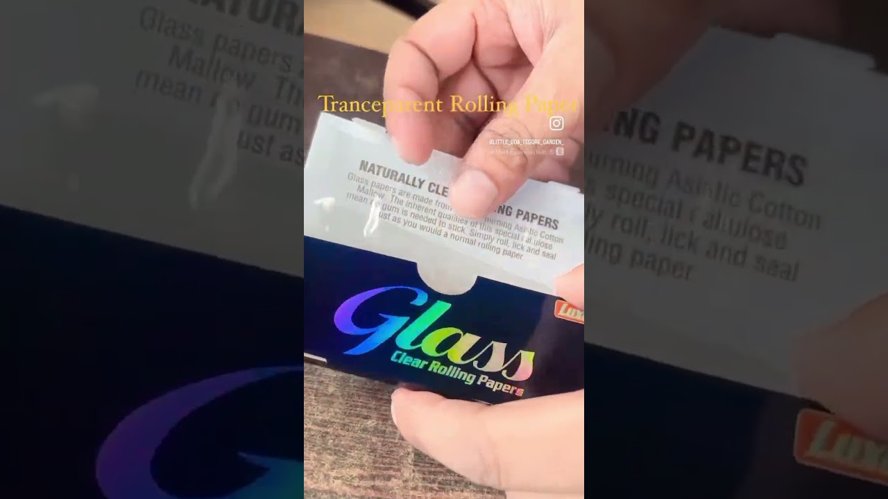 Tranceparent Rolling Paper Only For  - 182 Rs..            #shorts #shortvideo #vairal #vairalvideo