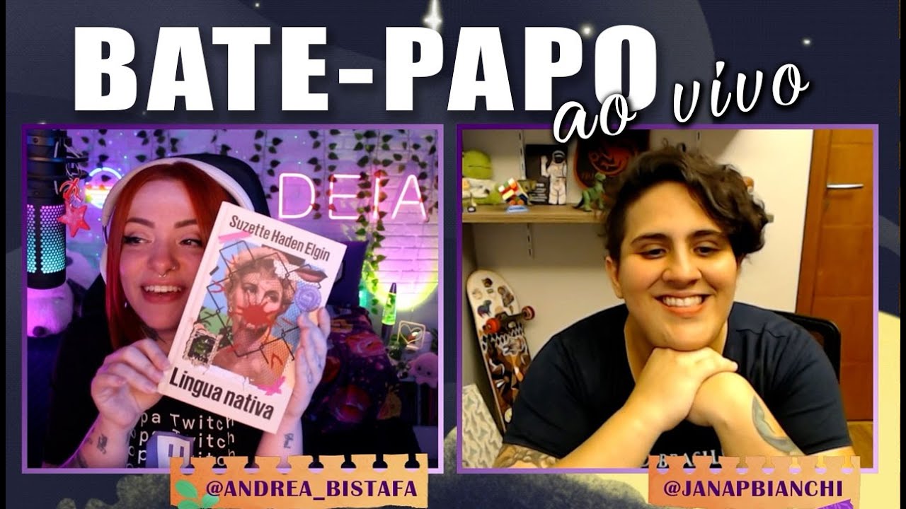 L&Iacute;NGUA NATIVA | Bate-papo ao vivo com Jana Bianchi! (completo)
