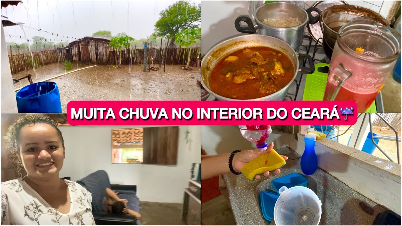 CHEGOU A CHUVA NO SERTÃO NORDESTINO/ UM DIA INTEIRO COMIGO