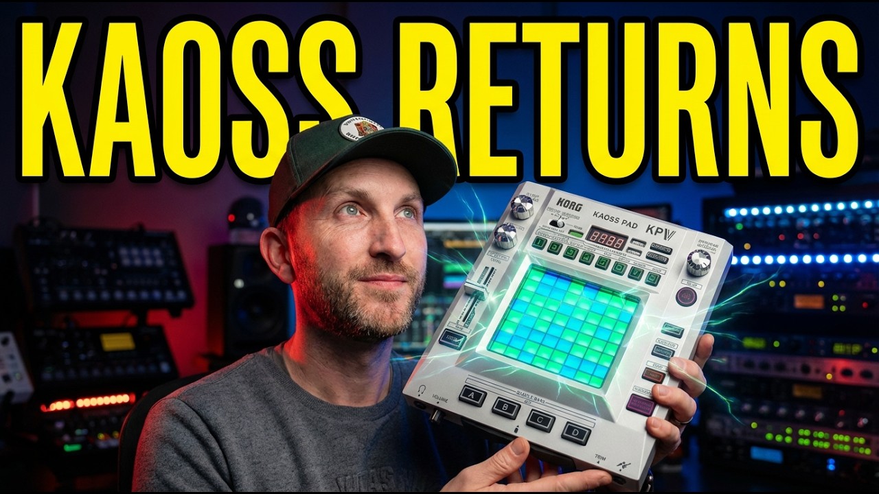 NEW Korg Kaoss Pad V (KP5) &ndash; The Kaoss Pad Is BACK! 🔥 First Look