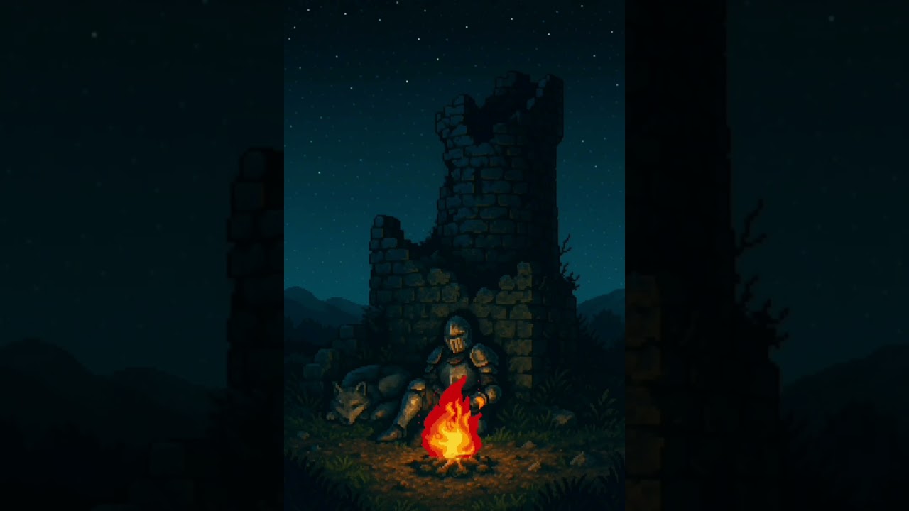 Guerrero descansa #games #gamer #Pixelart