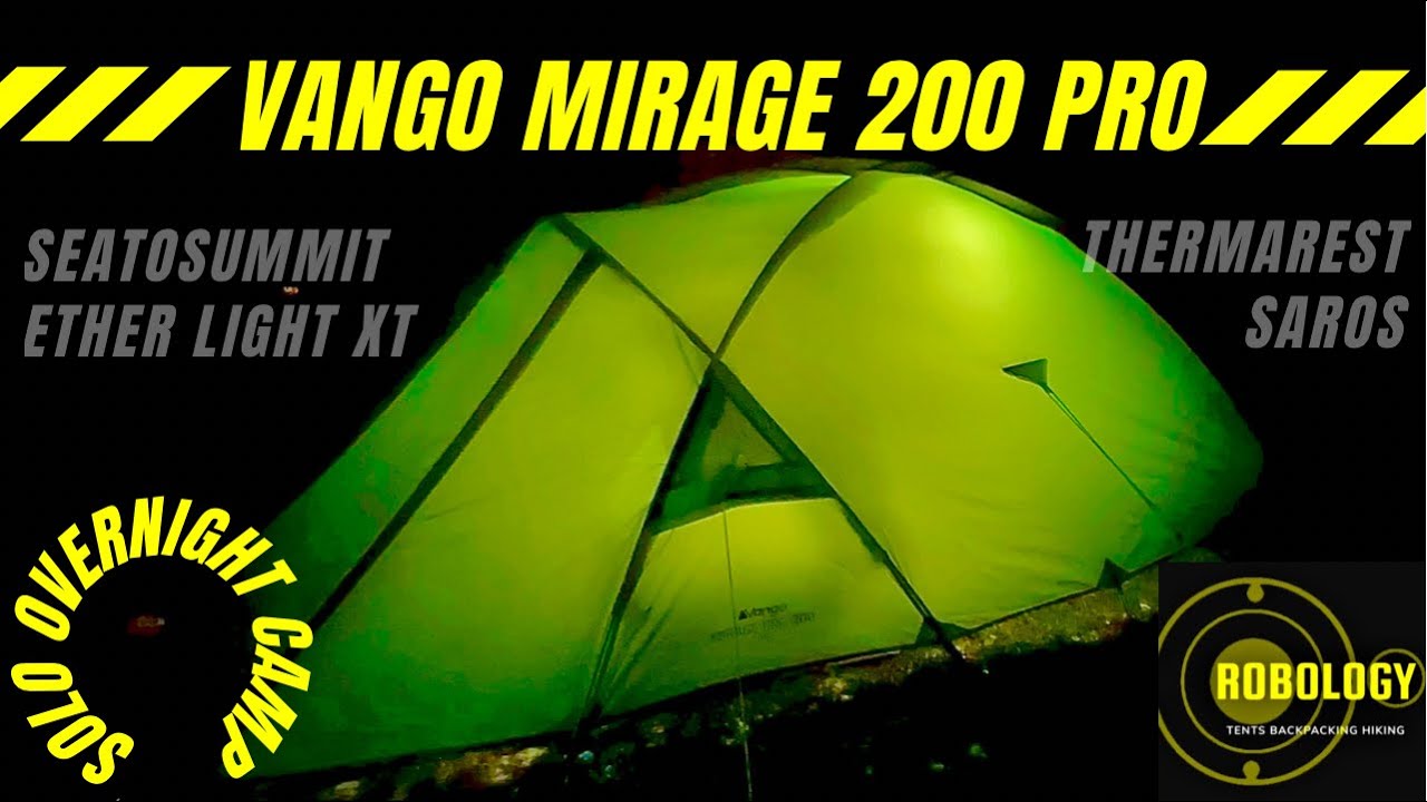 Vango mirage 200 pro solo overnight camp